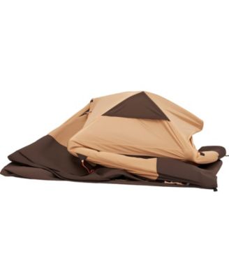 Camping Tent, Carry Bag, Mesh Panels, Rechargeable for Camping, Travel and Outdoor Activities