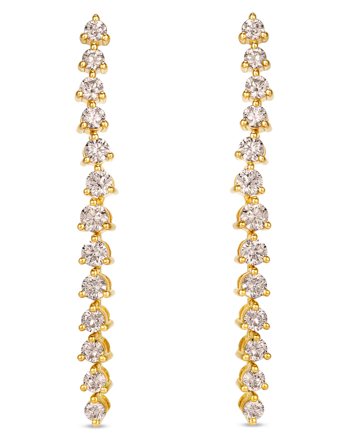 Le Vian Honey Gold Diamond Drop Earrings (1.44 ct. t.w.) in 14k Yellow Gold