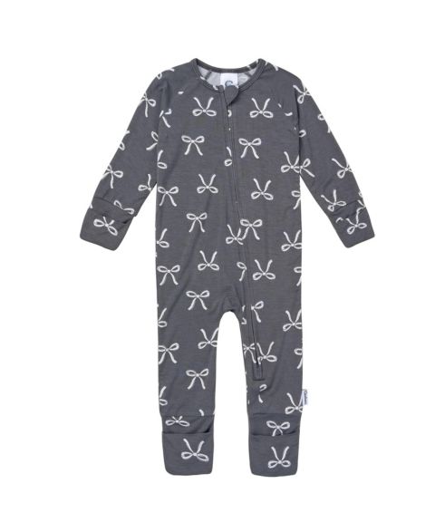 Пижама Footless для девочек, облегающий крой — Gerber, цвет: Bows