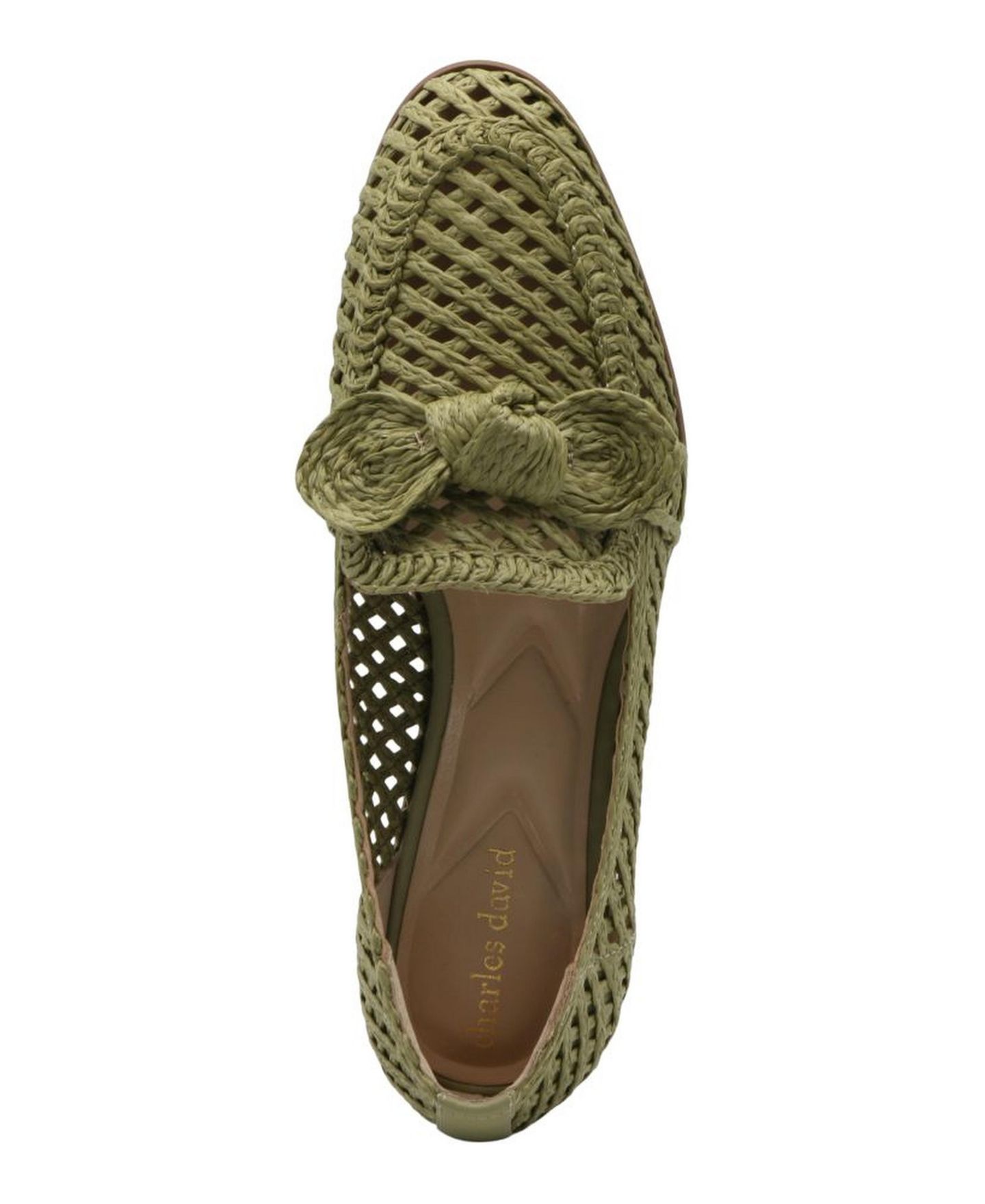 Женские туфли Charles by Charles David Finite Flat Dress Loafer, цвет: Artichoke — фото 5