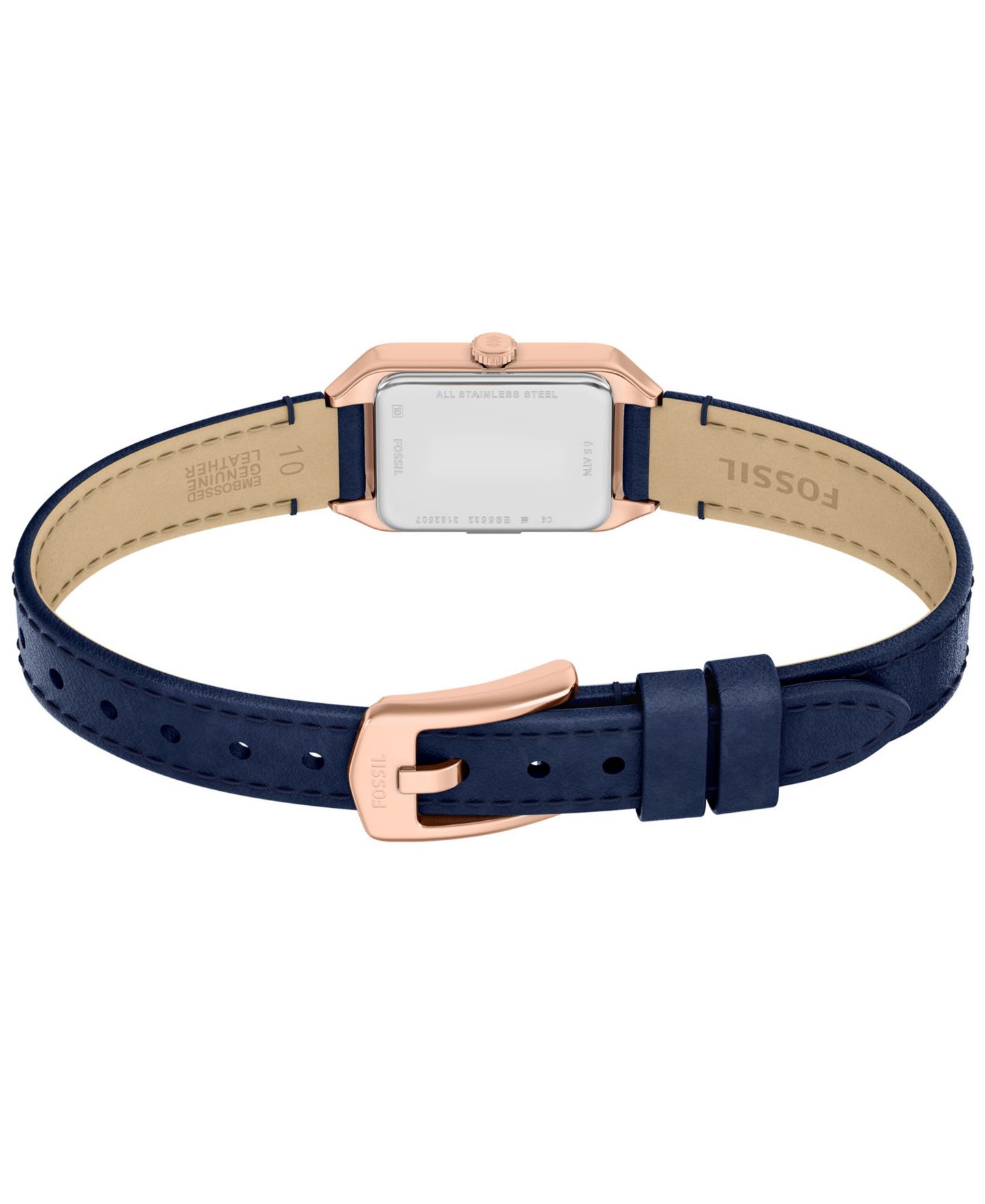 Женские часы Fossil Quartz Raquel Water-Resistant Leather 18mm — фото 5