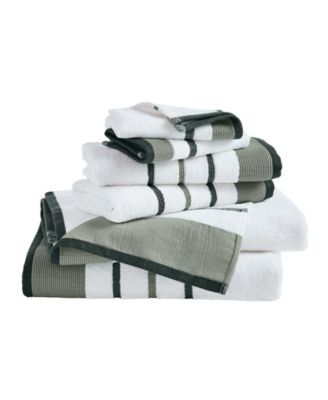Luxurious Cotton Decorative 6-Piece Bath Towel Set