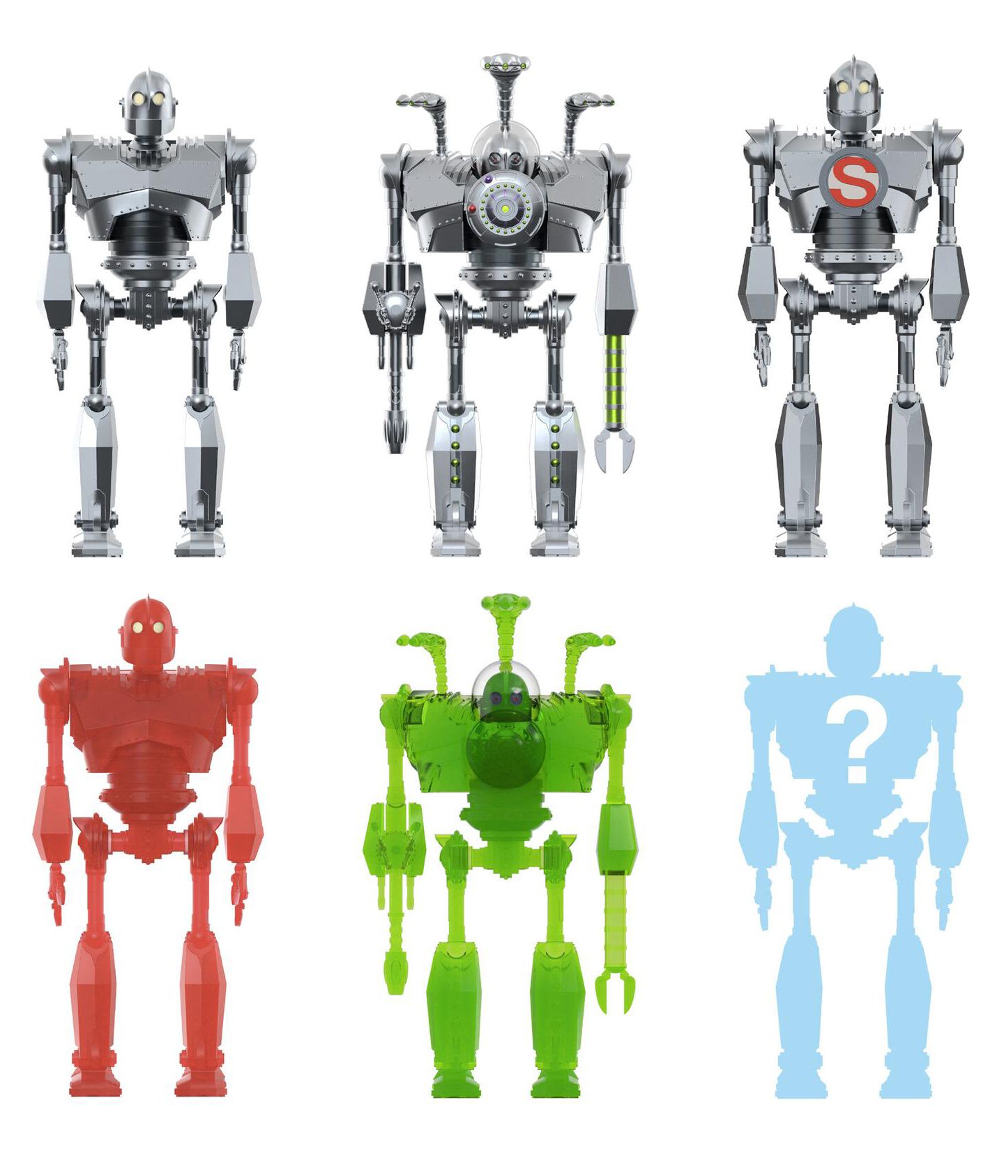 Детская фигурка Super7 The Iron Giant ReAction 3.75" Blind Box Action Figure, Ages 14+ — фото 3