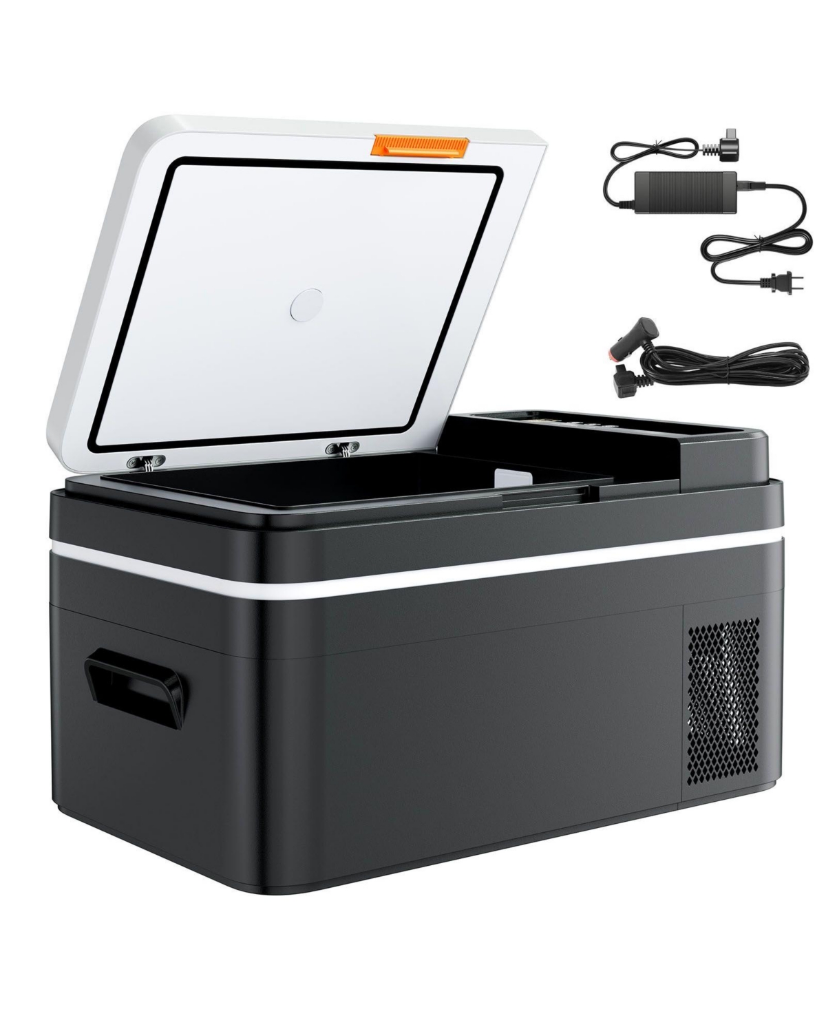 Sevorley Portable Electric Cooler, 24V for Camping, Travel and Outdoor Activities