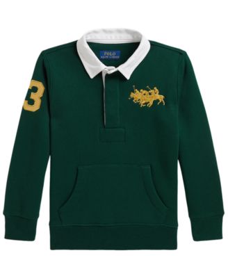 Boys' 2T-7 Triple-Pony Kangaroo-Pocket Sweatshirt