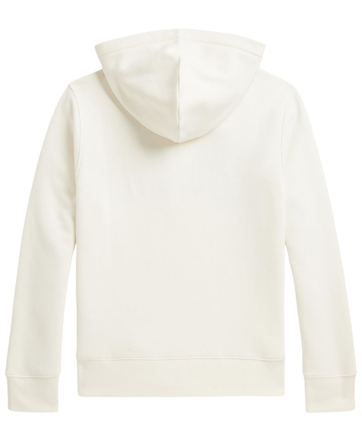 Худи Polo Ralph Lauren Velvet-Logo Kangaroo-Pocket Fleece для мальчиков, цвет: Кремовый — фото 2