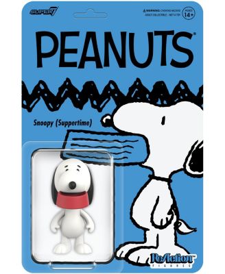 Peanuts ReAction Figures Suppertime Snoopy 2.3" Action Figure, Ages 14+