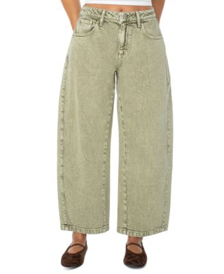 Women's High-Rise Wide-Leg Balloon Jeans