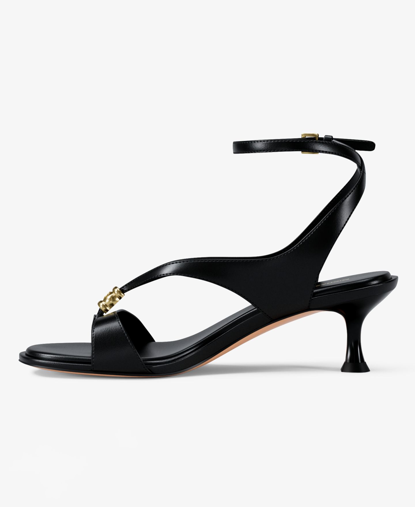 Женские сандалии Michael Kors Cherie Strappy Mid Dress Sandals, цвет: Чёрный — фото 6