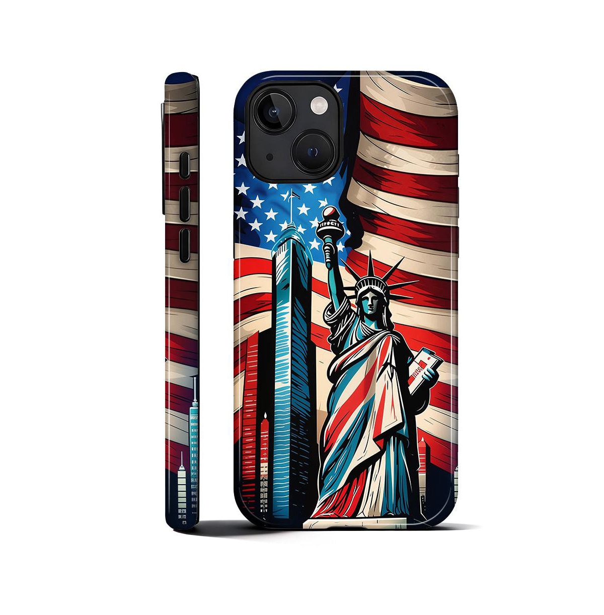 Lisen 2-Layer Protective Phone Case Compatible with Apple iPhone 15 Plus