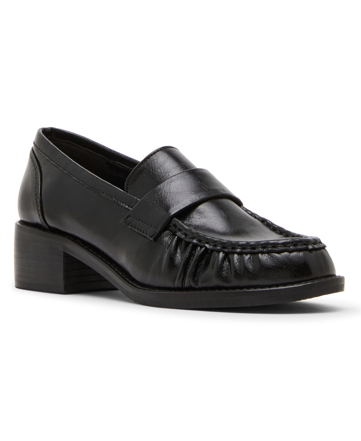 Steve Madden Women's Altman Ruched Penny Loafers