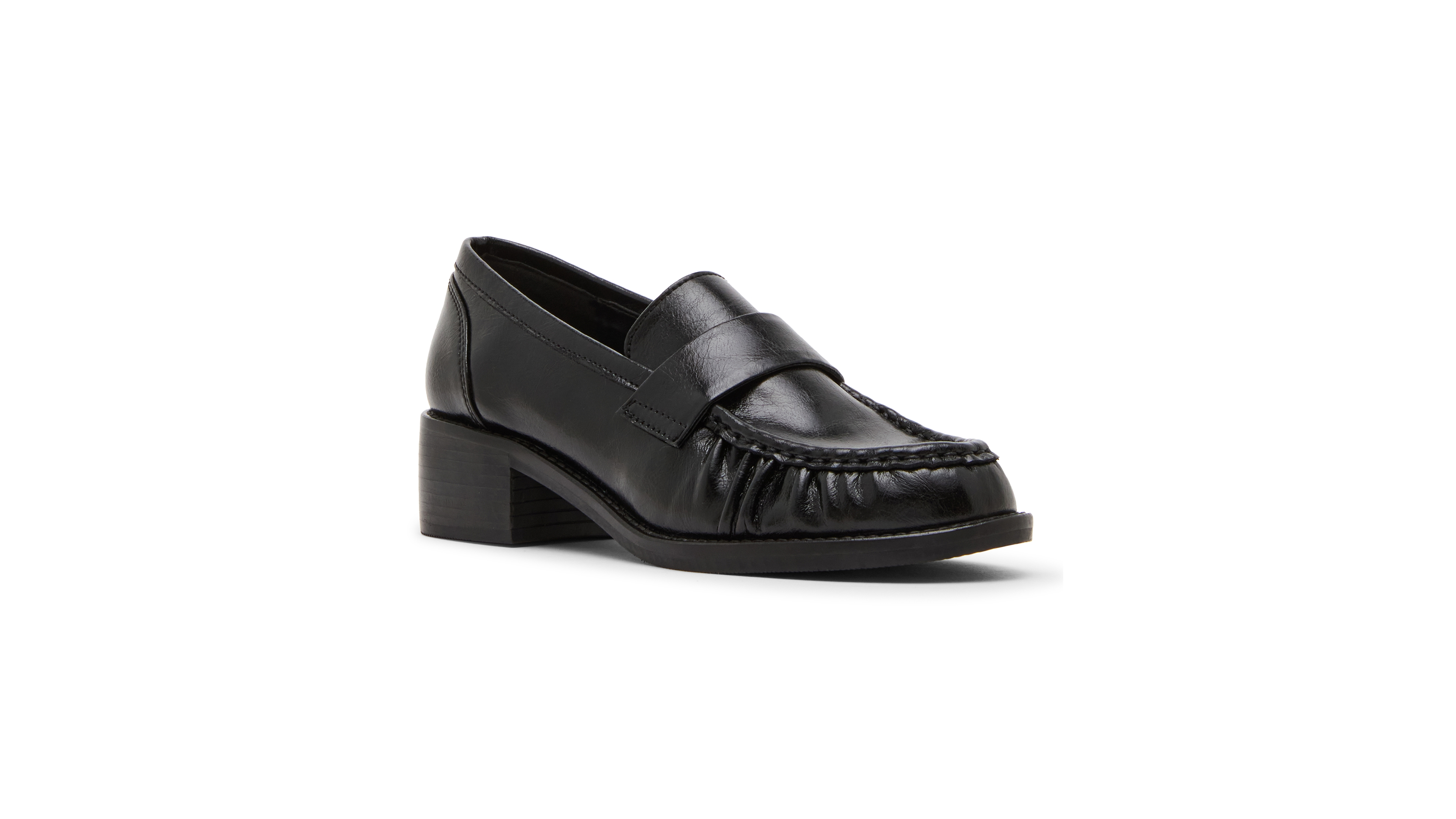 Steve Madden Women's Altman Ruched Penny Loafers