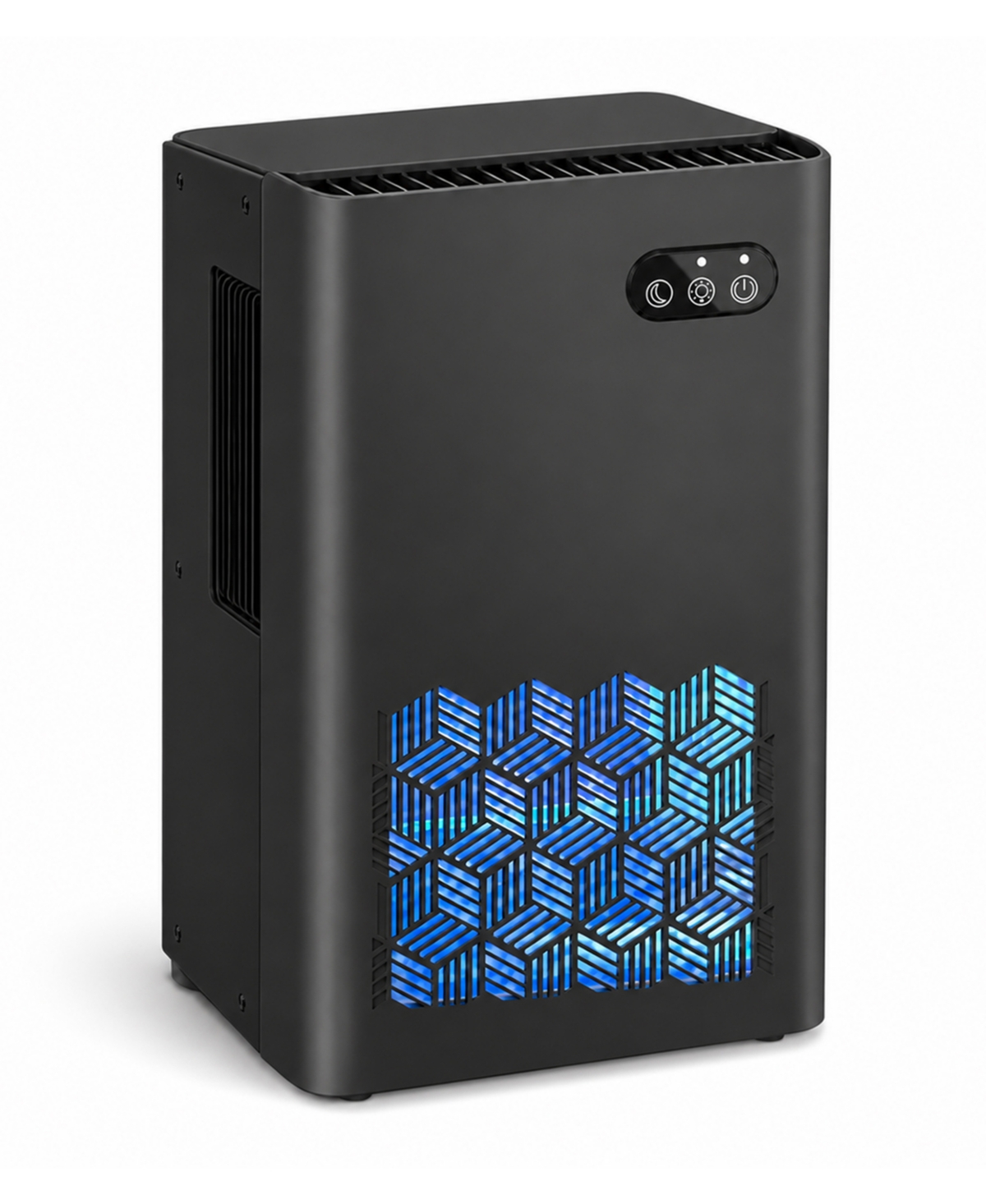 Cumrige Dehumidifier for Pet Areas, 1000 Sq. Ft., 95-Oz Tank, 7-Color Led - Grey
