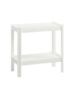 White Nightstand, Modern, Transitional Styles, Sleek Design, for Bedroom