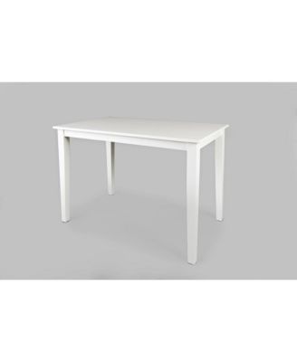 Simplicity Solid Wood Classic 54" Counter Height Dining Table