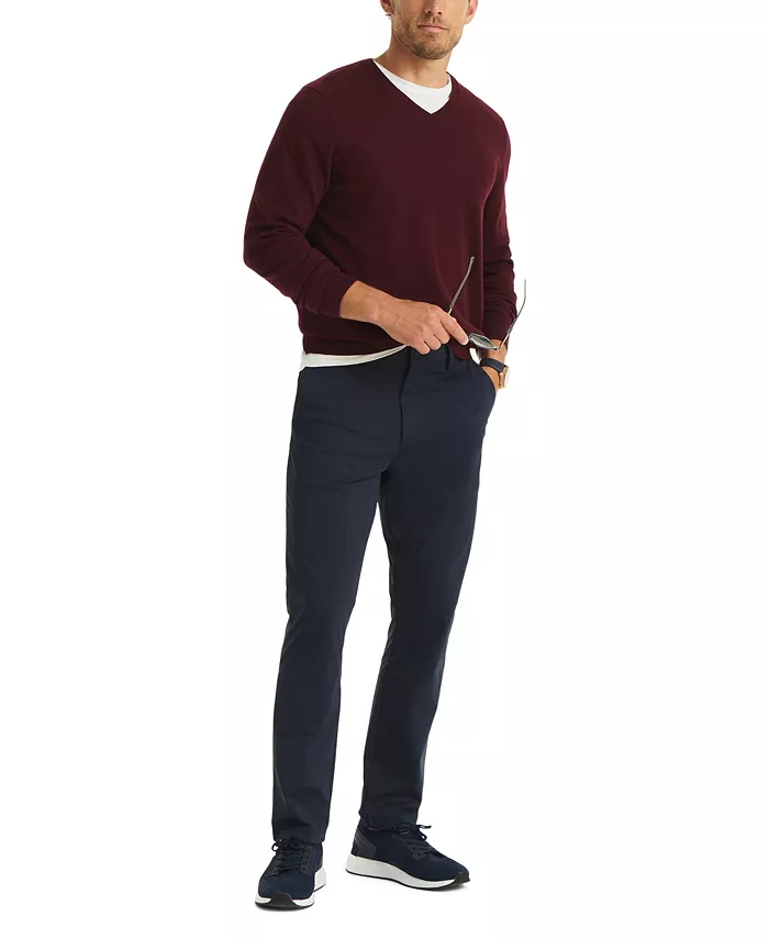 Men's Navtech Performance Classic-Fit Soft V-Neck Sweater - thumbnail 2