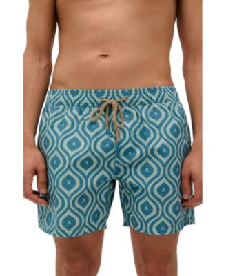 Men's Bridges Short Lined Swim Trunks