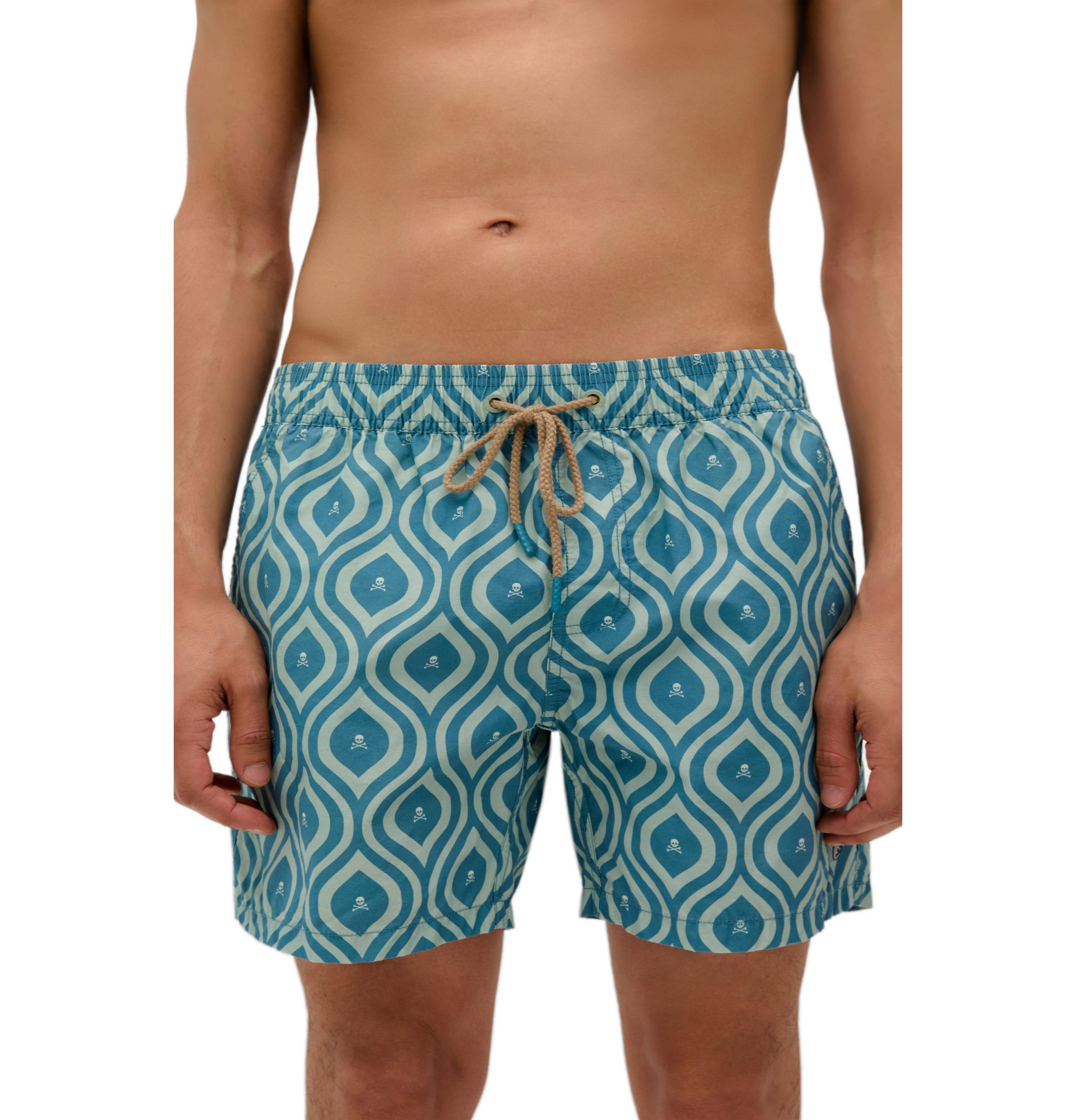 Scalpers Men's Bridges Short Lined Swim Trunks