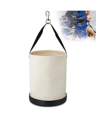 15IN X 12IN Lineman Canvas Bucket Tool Bag