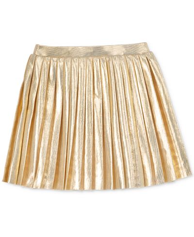 Epic Threads Metallic Pleated A-Line Skirt, Big Girls (7-16), Only at Macy's