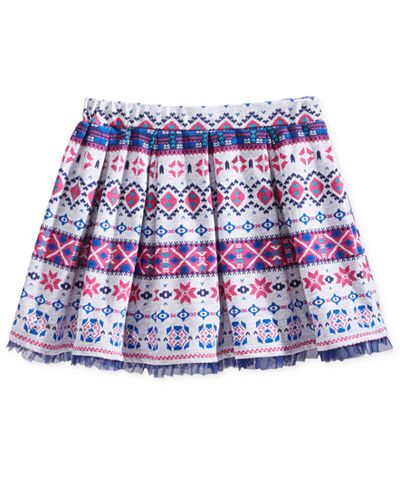 Epic Threads Mix and Match Tribal-Print Pleated Skirt, Toddler & Little Girls (2T-6X), Only at Macy's