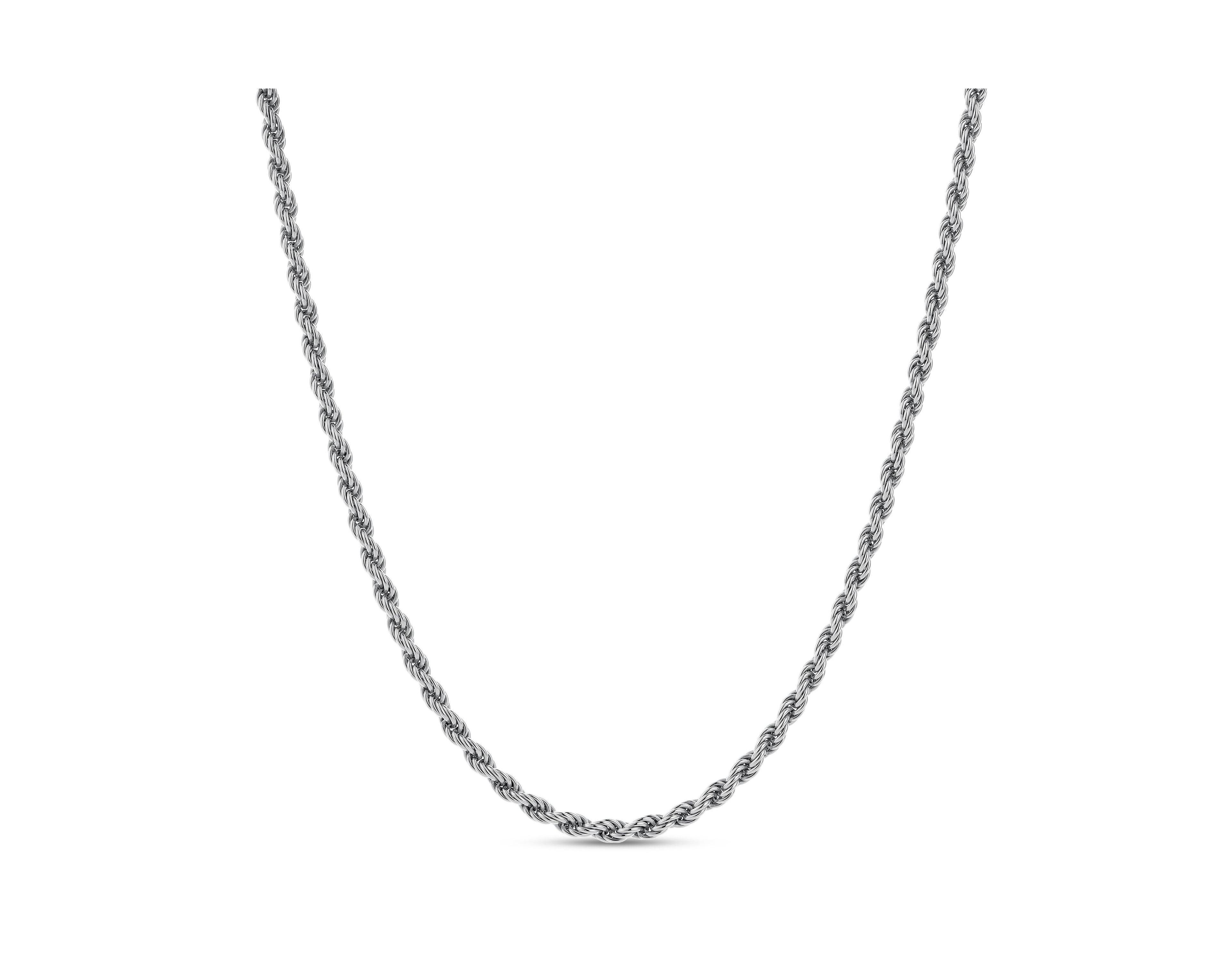 LuvMyJewelry Mizuki Rope Chain Necklace