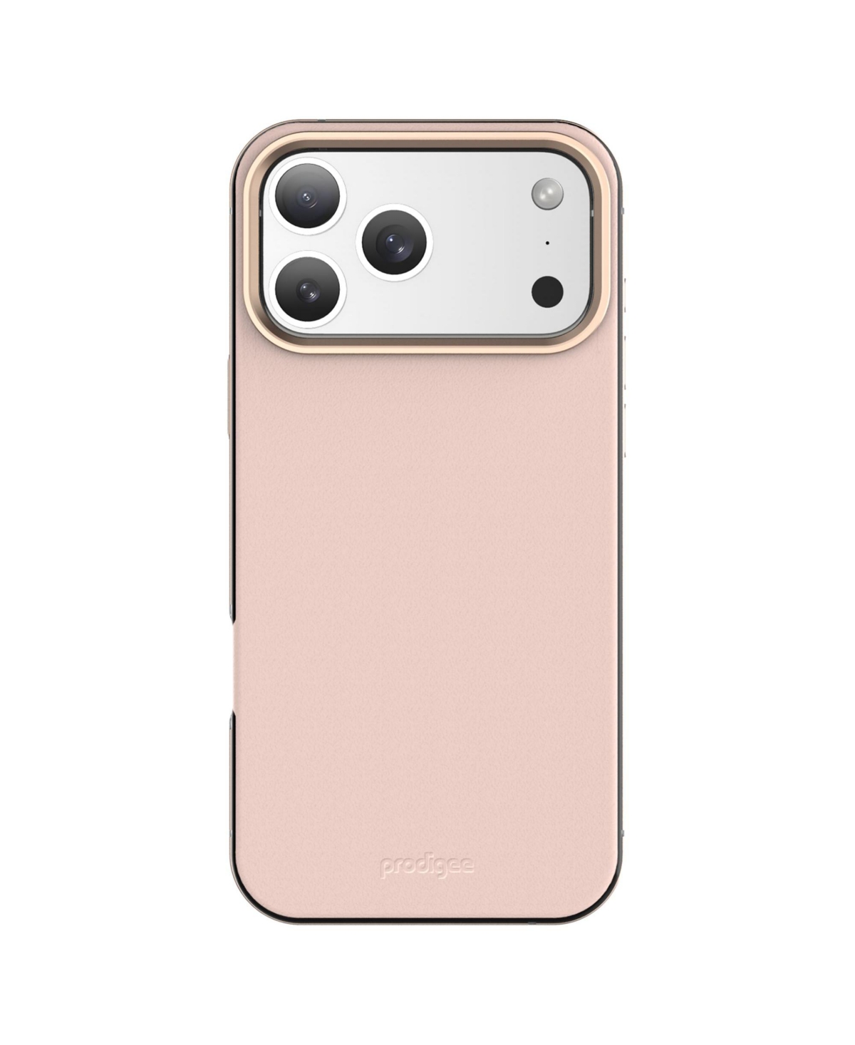 Prodigee Edge MagSafe Tactical Grip Case Compatible with Apple iPhone 18 Pro and iPhone 17 Pro - Light pink