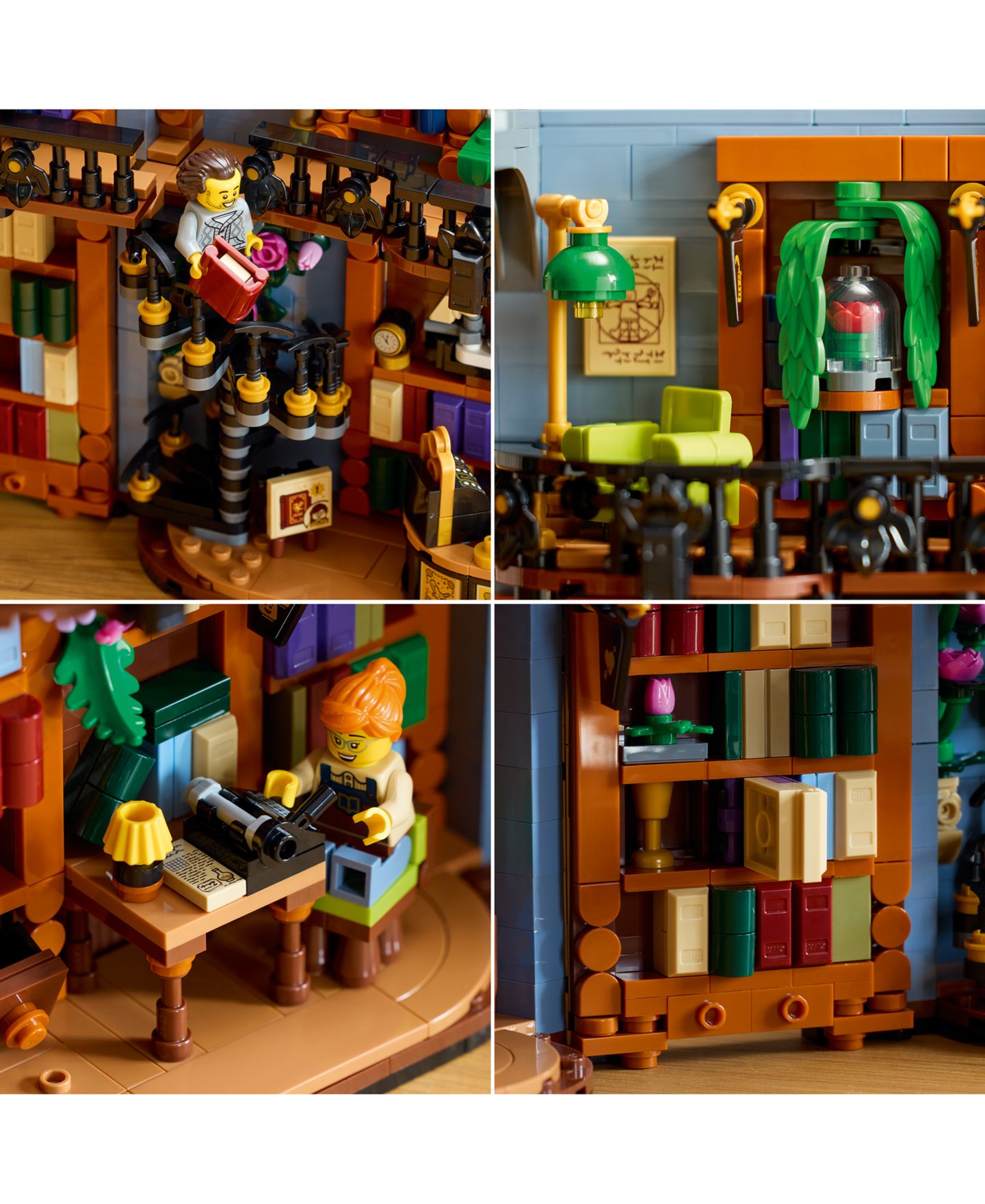 LEGO® Конструктор LEGO Bookstore: Book Nook 11379, 1690 деталей, от 18 лет — фото 4
