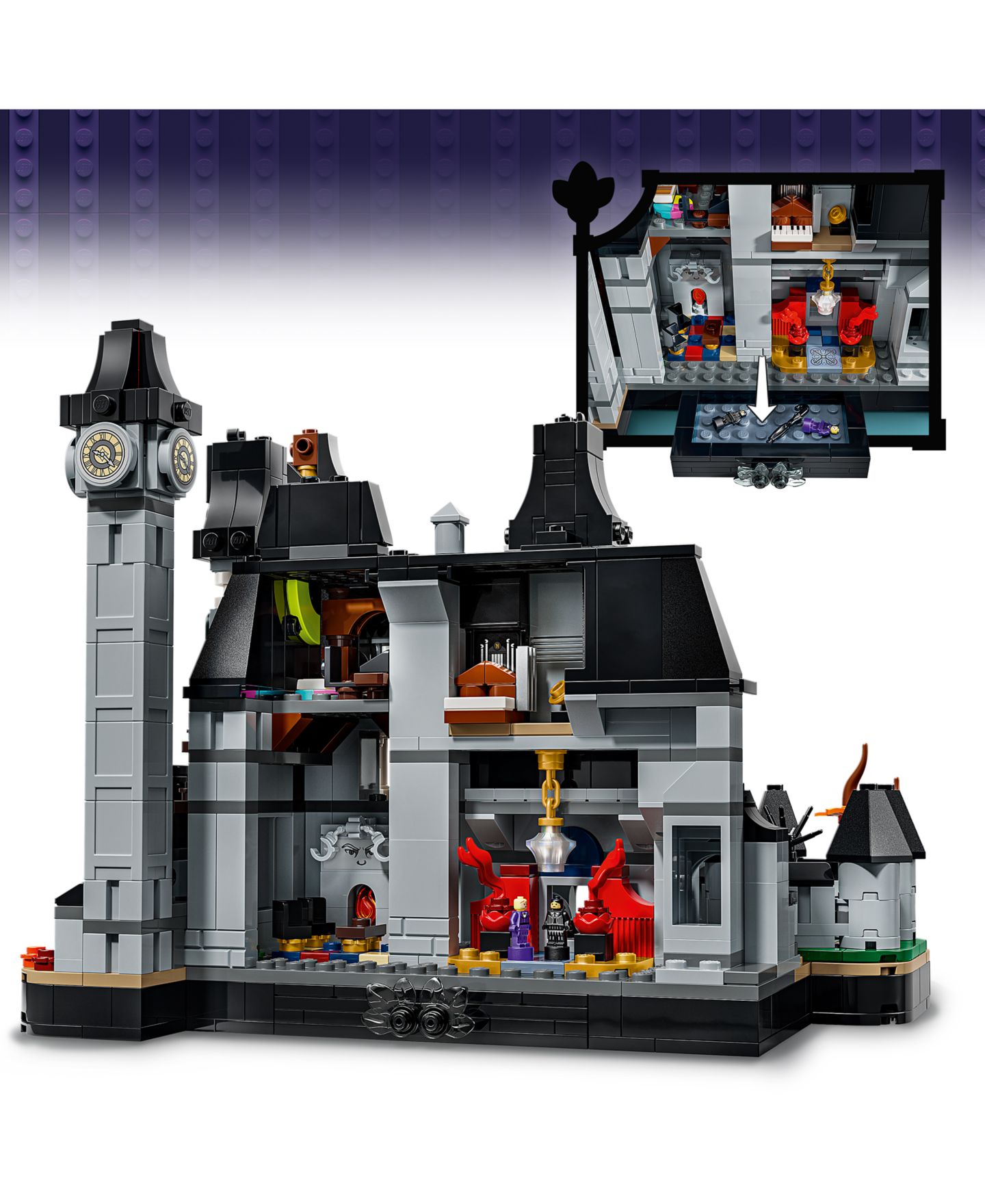 LEGO® Конструктор LEGO Wednesday Nevermore Academy 76788, 890 деталей, от 10 лет — фото 2