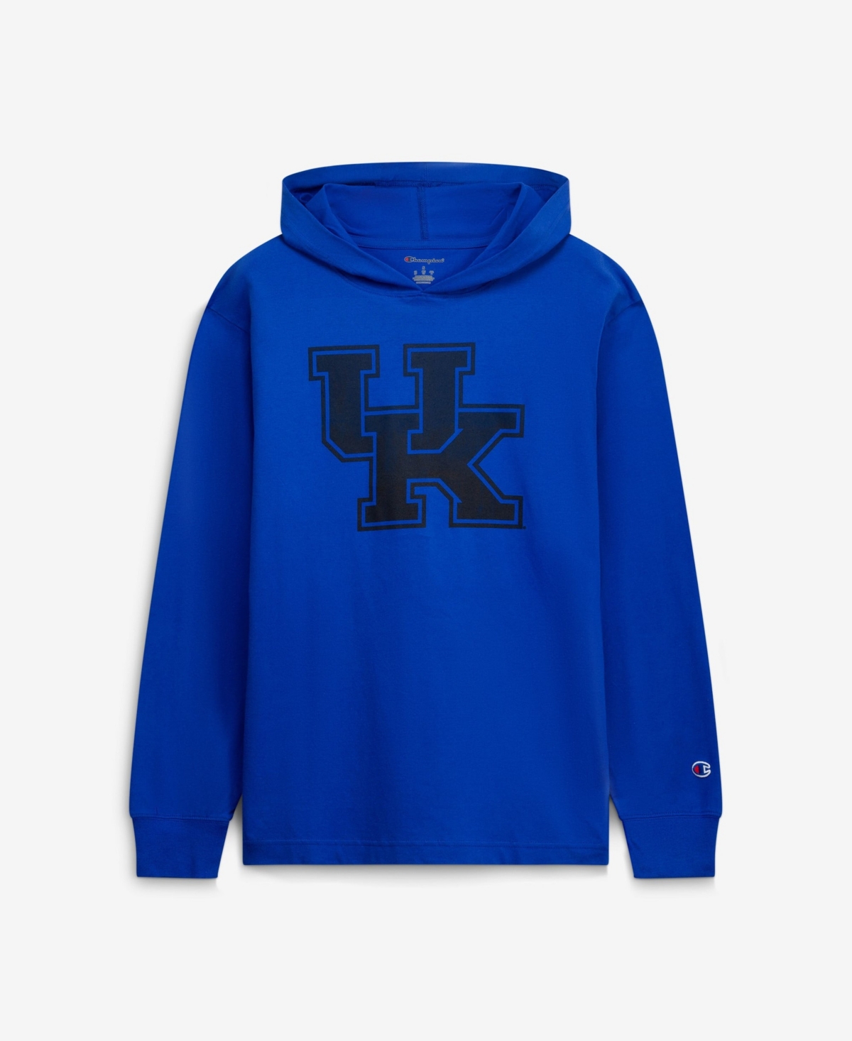 Champion Men's Cotton Graphic Pullover Hoodie - Royal