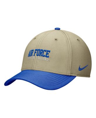 Men's Beige/Royal Air Force Falcons Dri-FIT SwooshFlex Hat