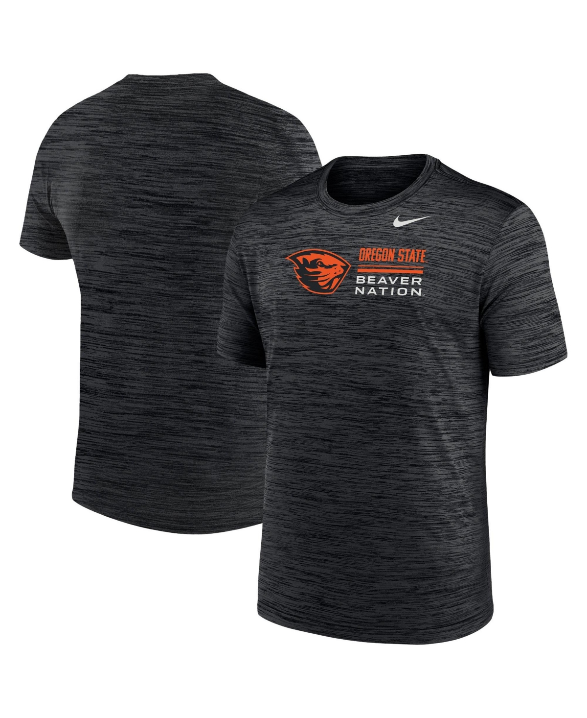 Nike Men's Ore Ncaa Cross-Dyed Graphic T-Shirt - Black