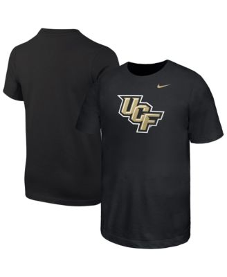 Big Boys and Girls Black UCF Knights Logo T-Shirt