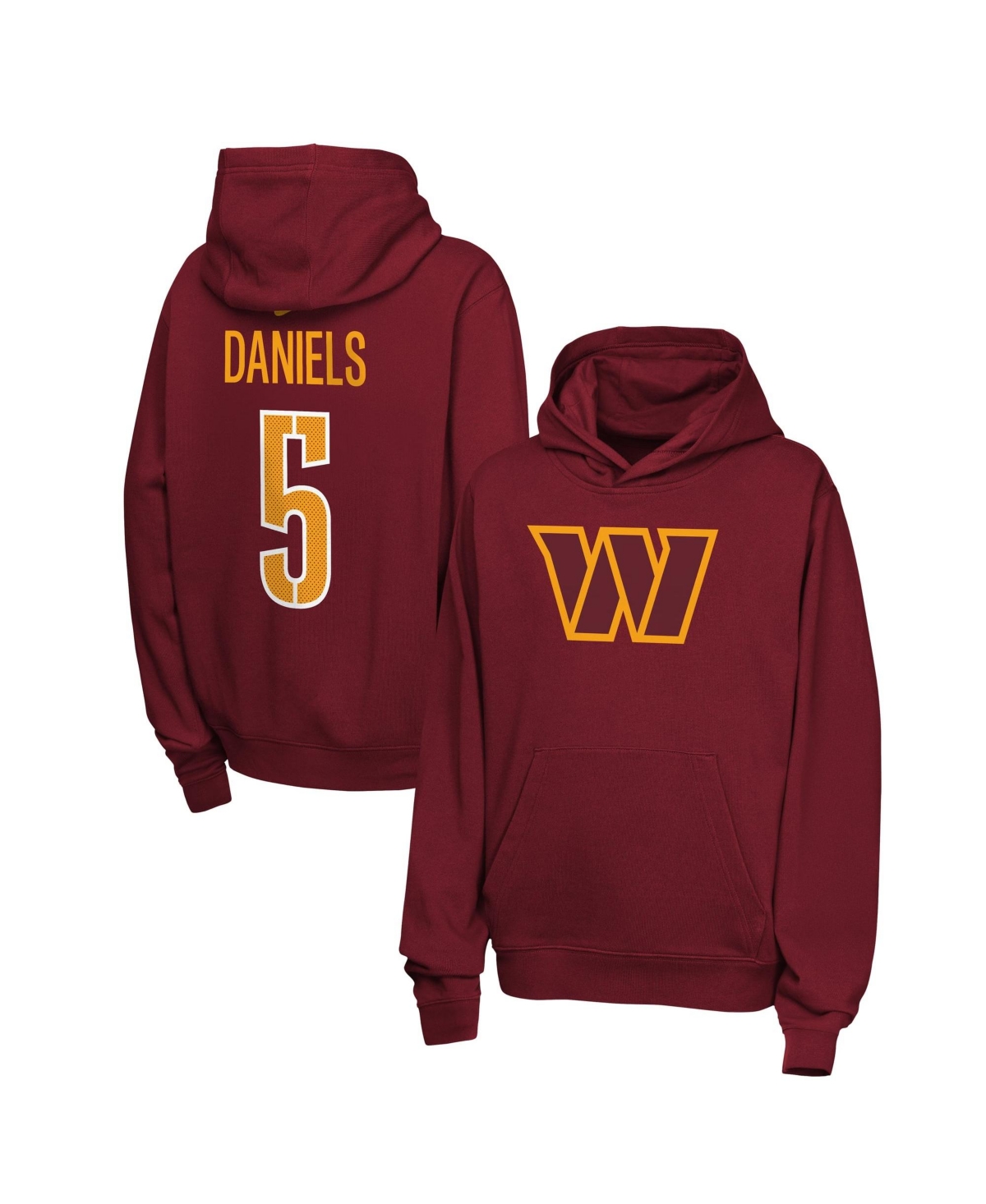 Nike Boys' and Girls' Club Washington Commanders Long-Sleeve Hoodie