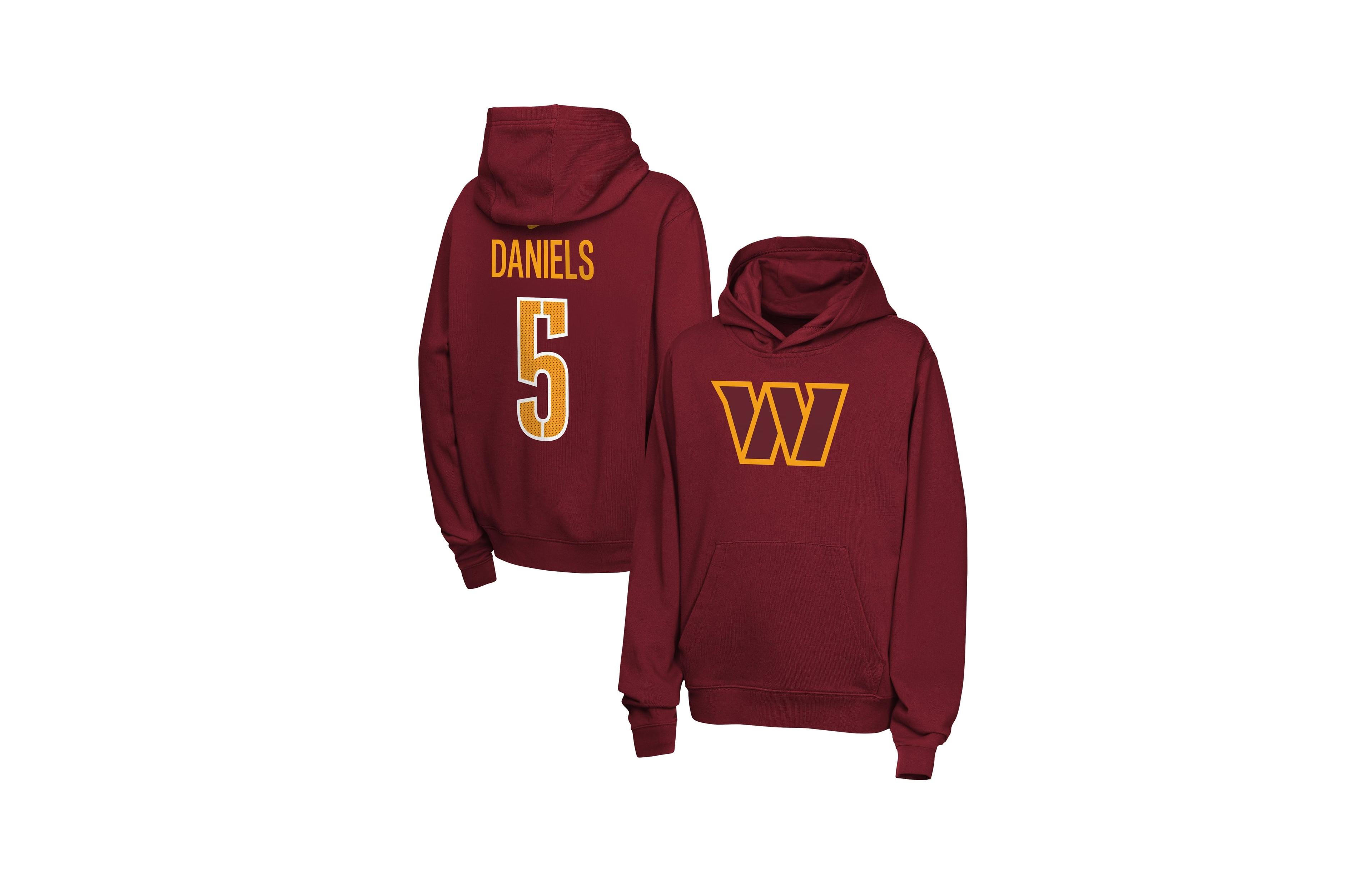 Nike Boys' and Girls' Club Washington Commanders Long-Sleeve Hoodie
