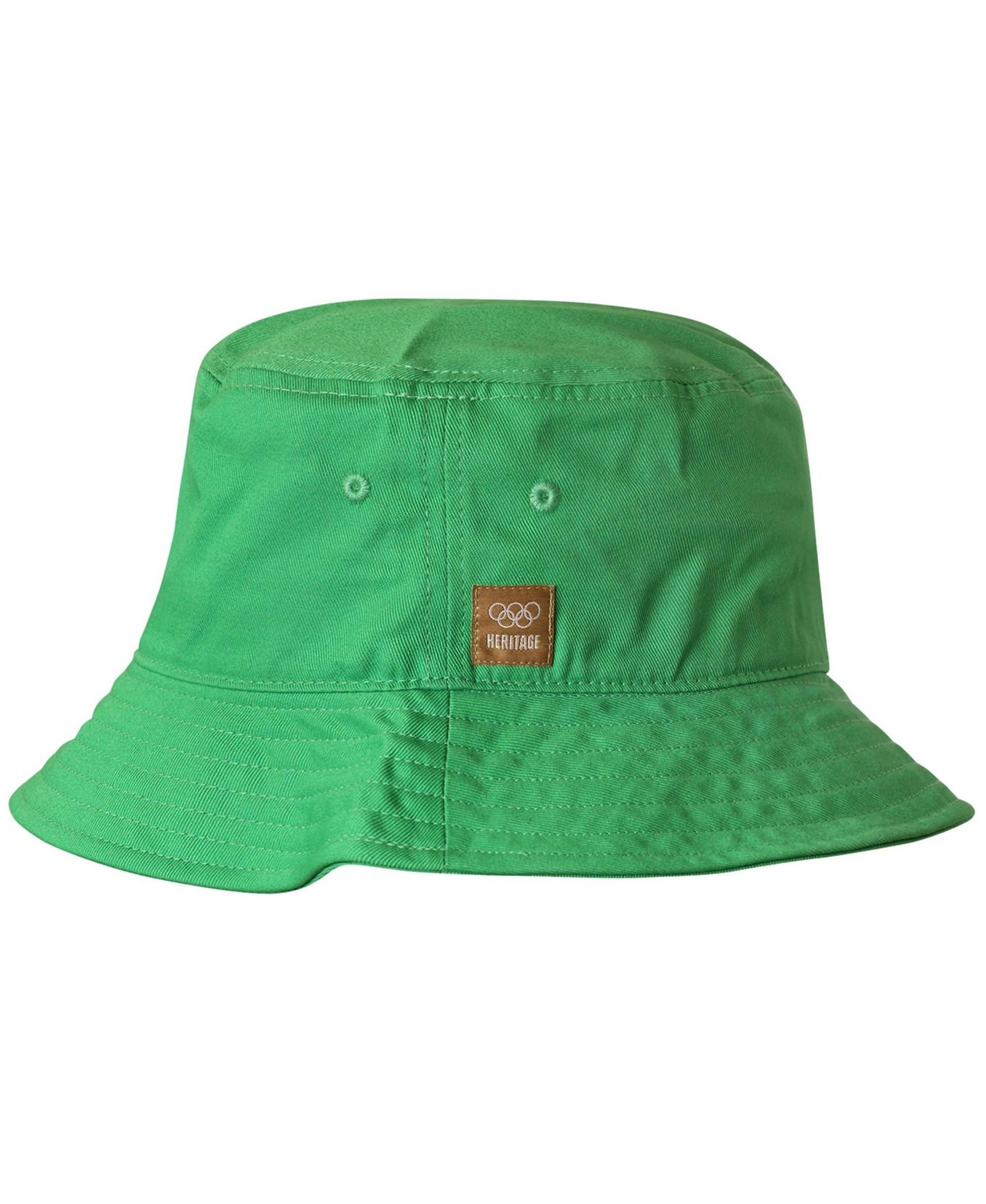 Мужская панама Outerstuff Green Olympic Games Mexico City 1968 Olympic Games Heritage Bucket Hat — фото 2