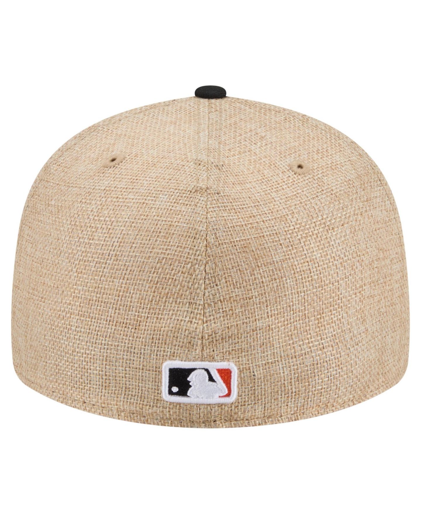 Мужская кепка New Era Natural/Black San Francisco Giants Twine 59FIFTY Fitted Hat — фото 4