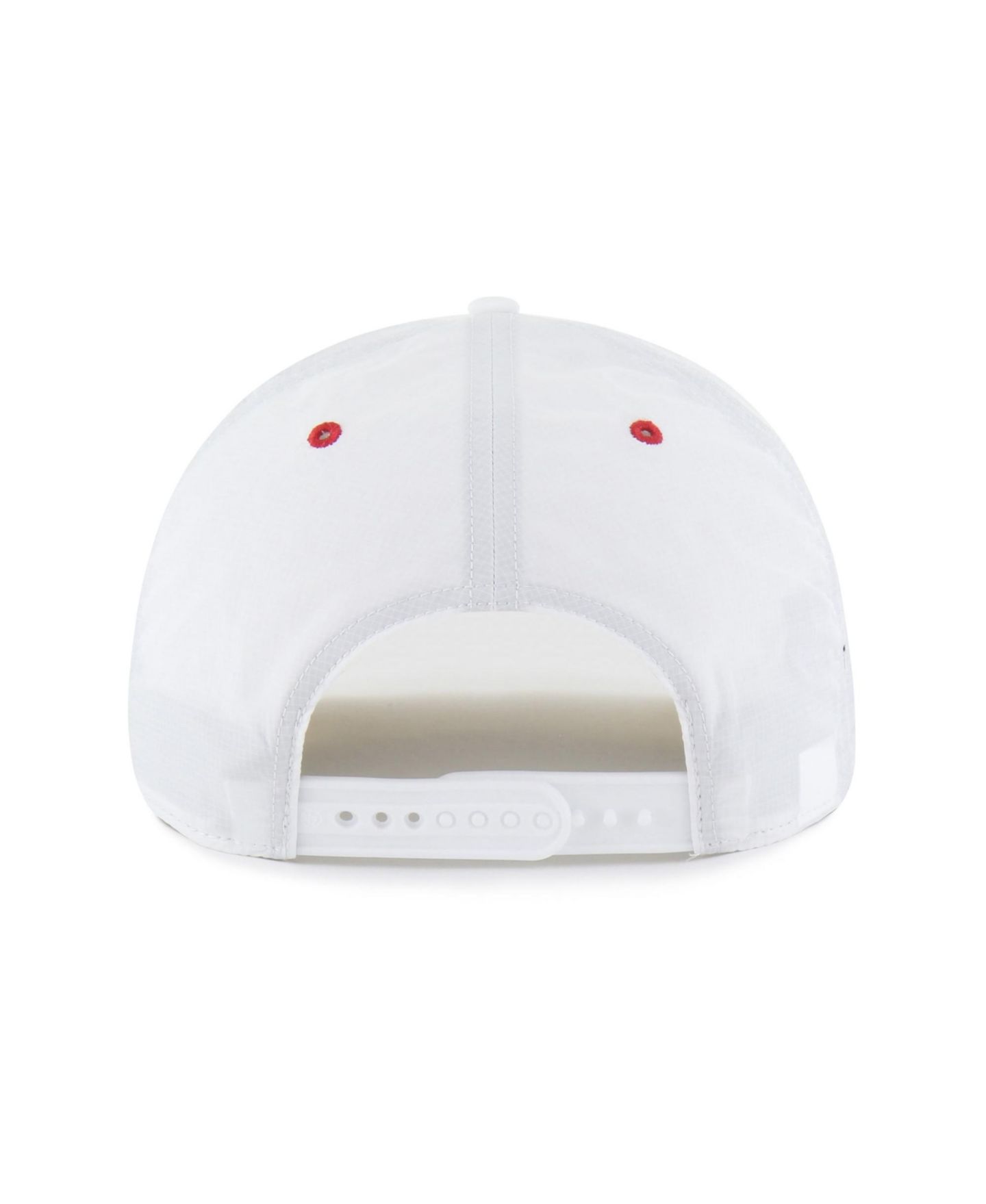 Кепка '47 Brand White Texas Tech Red Raiders brrr° Expressway Hitch Adjustable Hat — фото 3