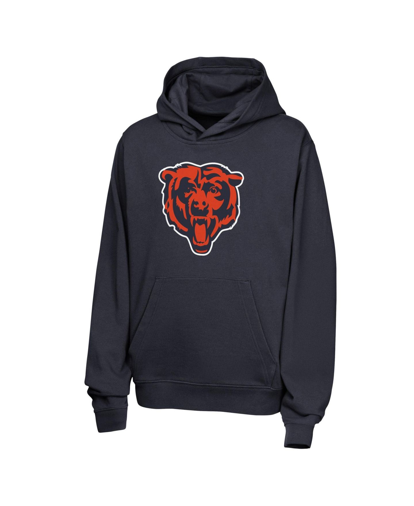 Детское худи Nike Caleb Williams Navy Chicago Bears Name & Number Club Fleece — фото 2