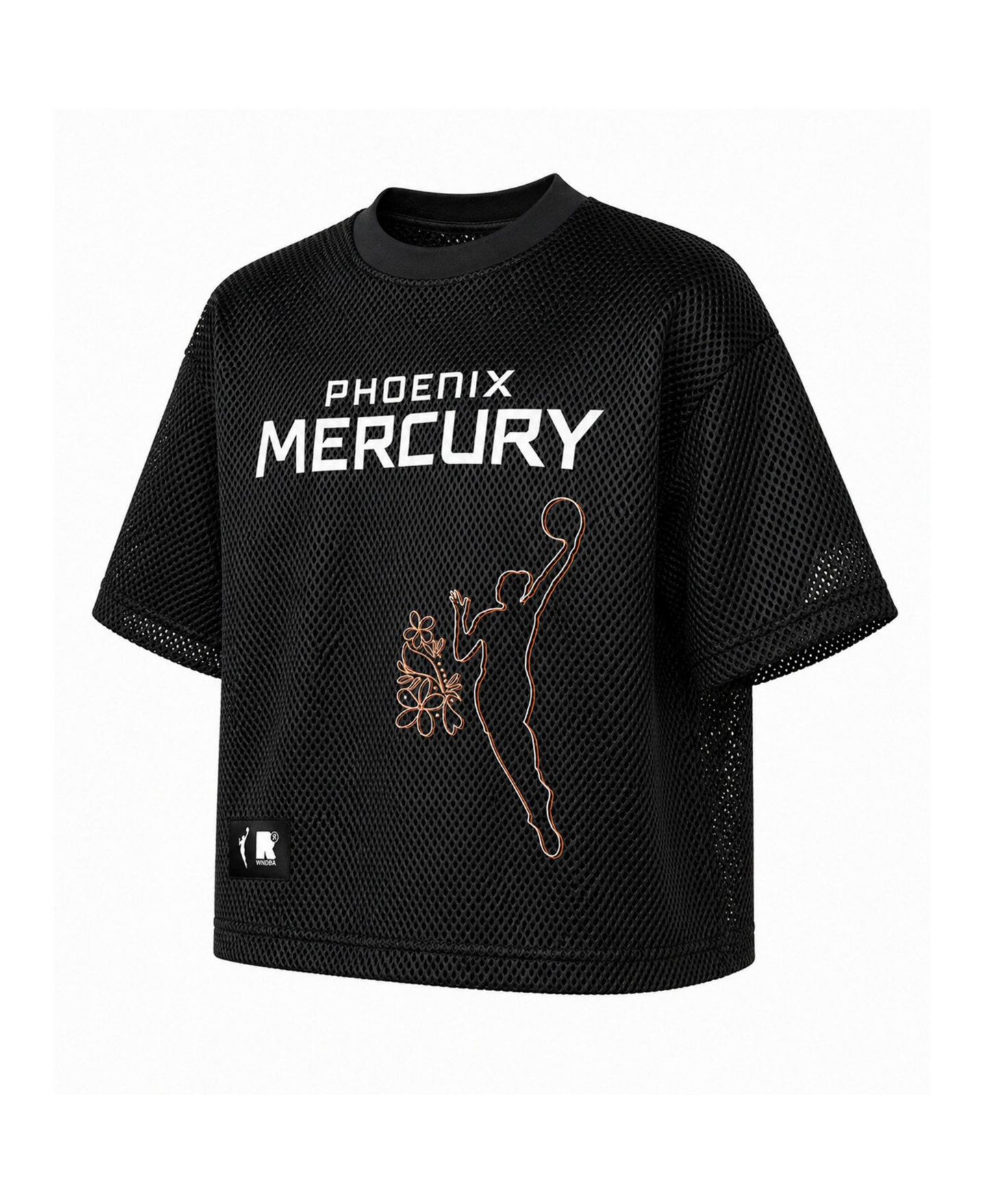 Топ Round21 Black Phoenix Mercury Oversized Sporty Mesh — фото 3
