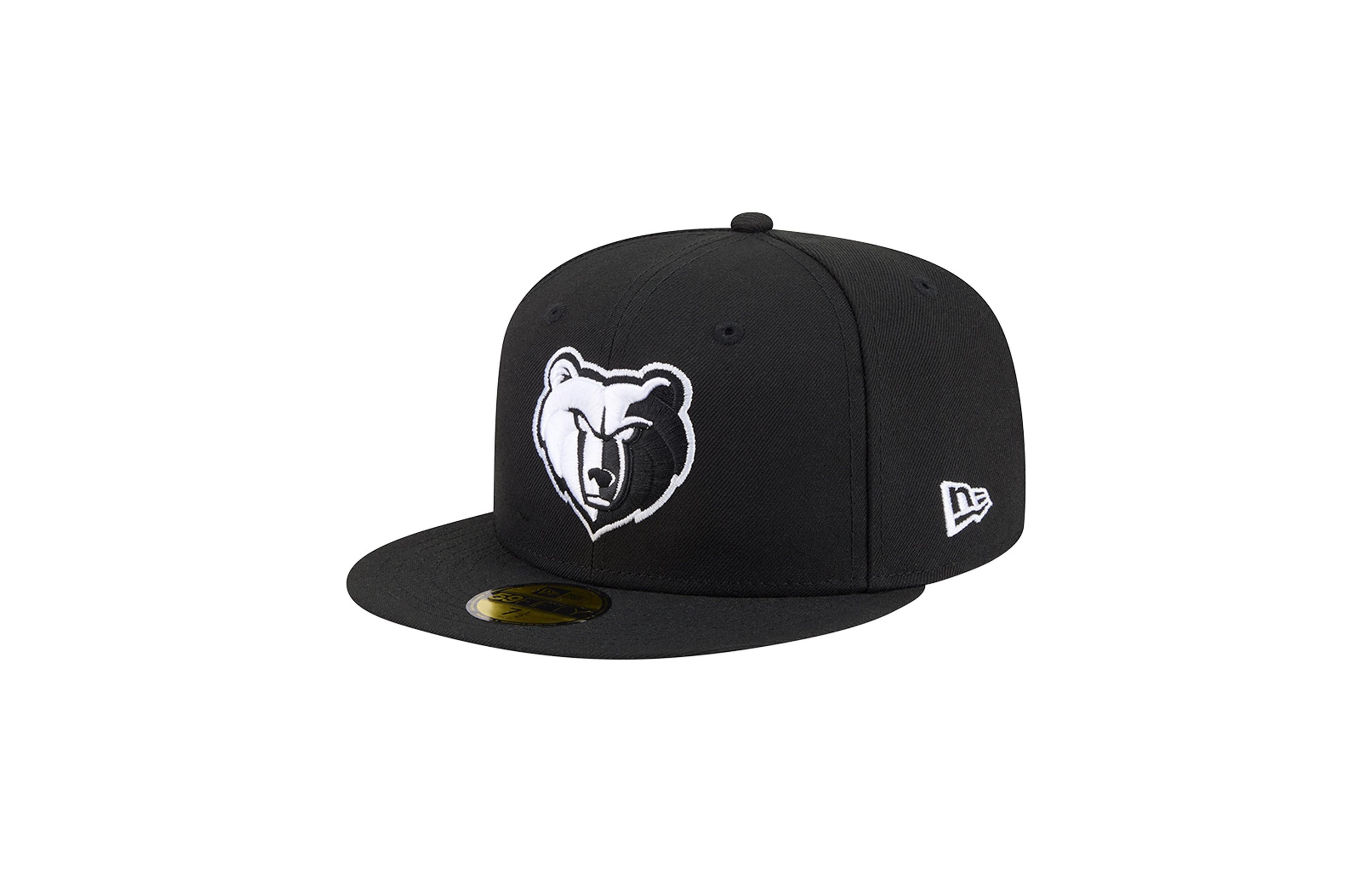 New Era Men's Black Memphis Grizzlies 59FIFTY Fitted Hat