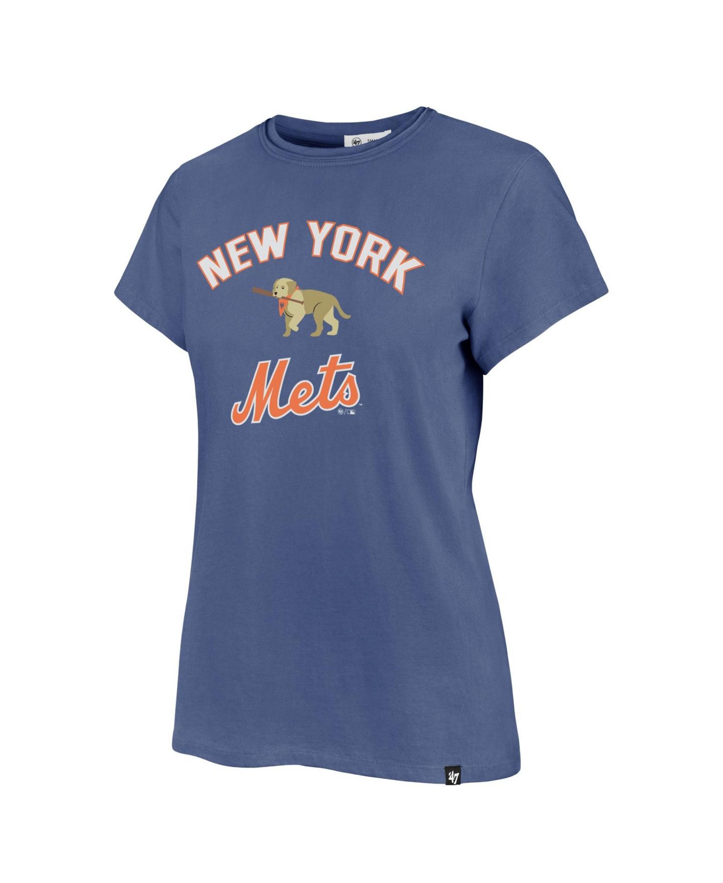 Женская футболка '47 Brand Royal New York Mets Regional Frankie — фото 2