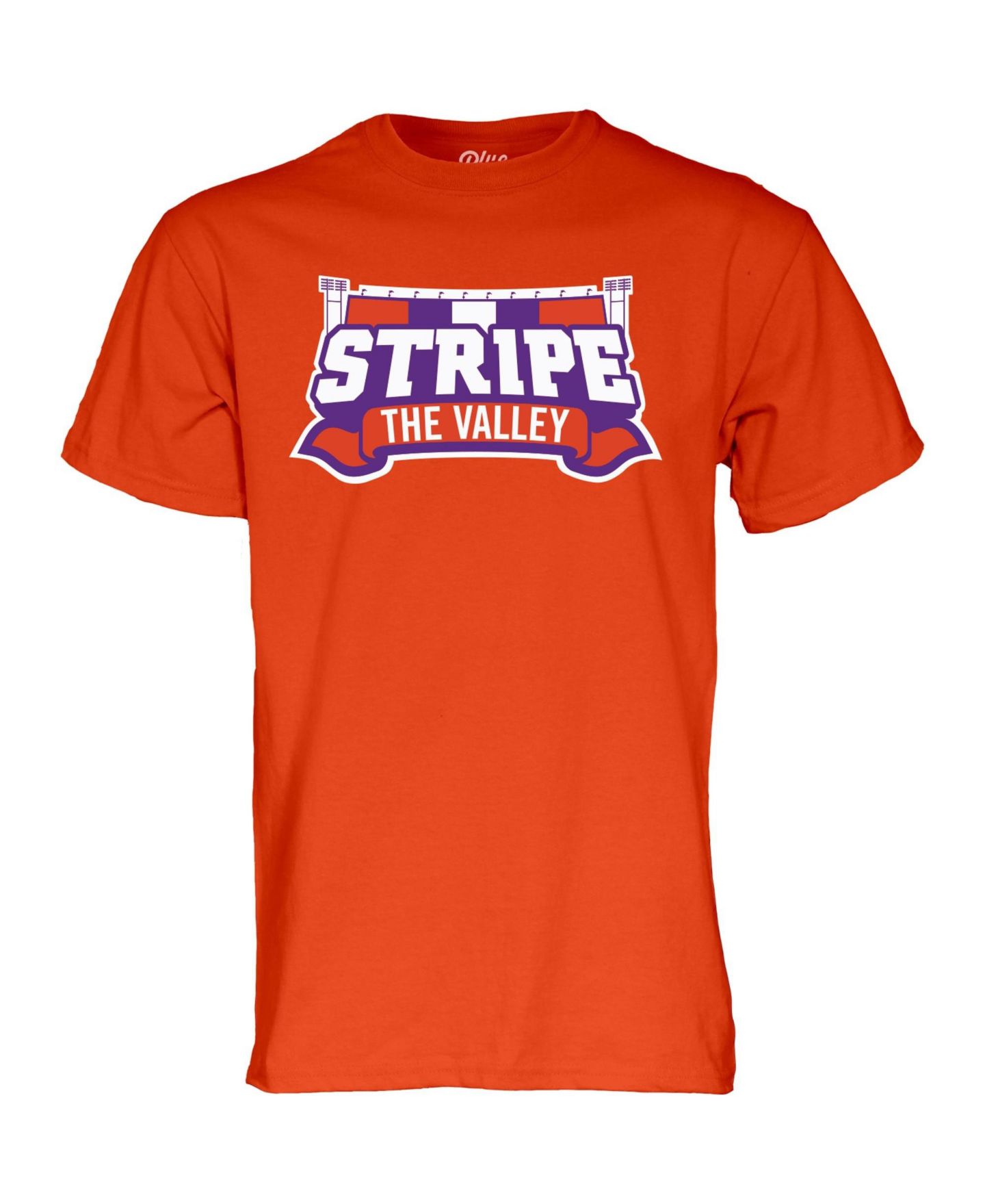 Футболка Blue 84 Orange Clemson Tigers Stripe the Valley — фото 2