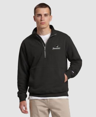 Men's Black Providence Friars Quarter-Zip Fleece Pullover
