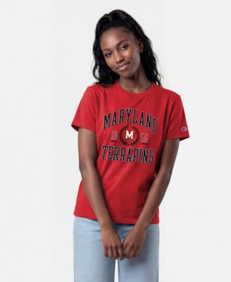 Women's Red Maryland Terrapins Lifestyle T-Shirt