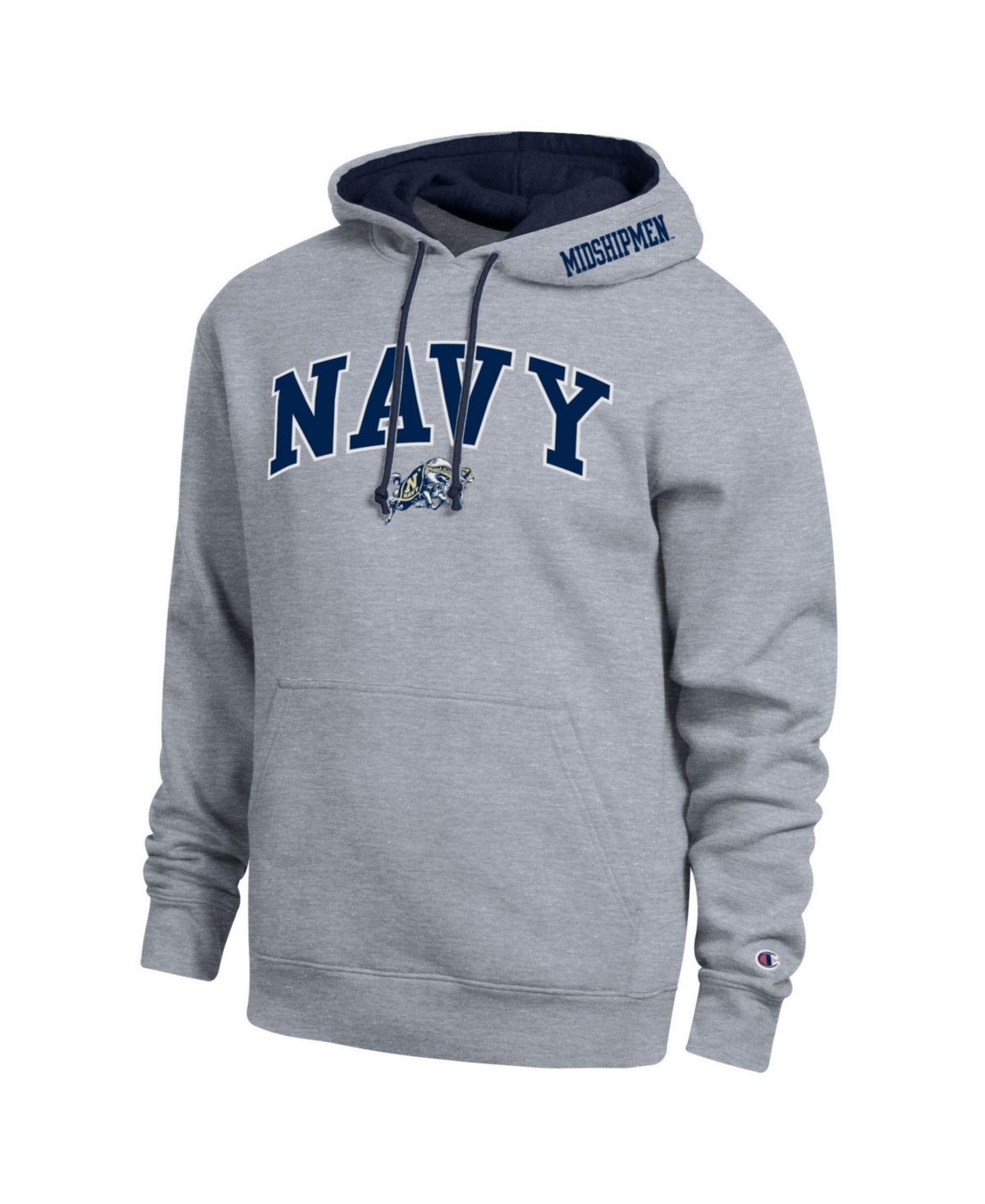Champion Men's Graphic Pullover Hoodie - Heather Gray