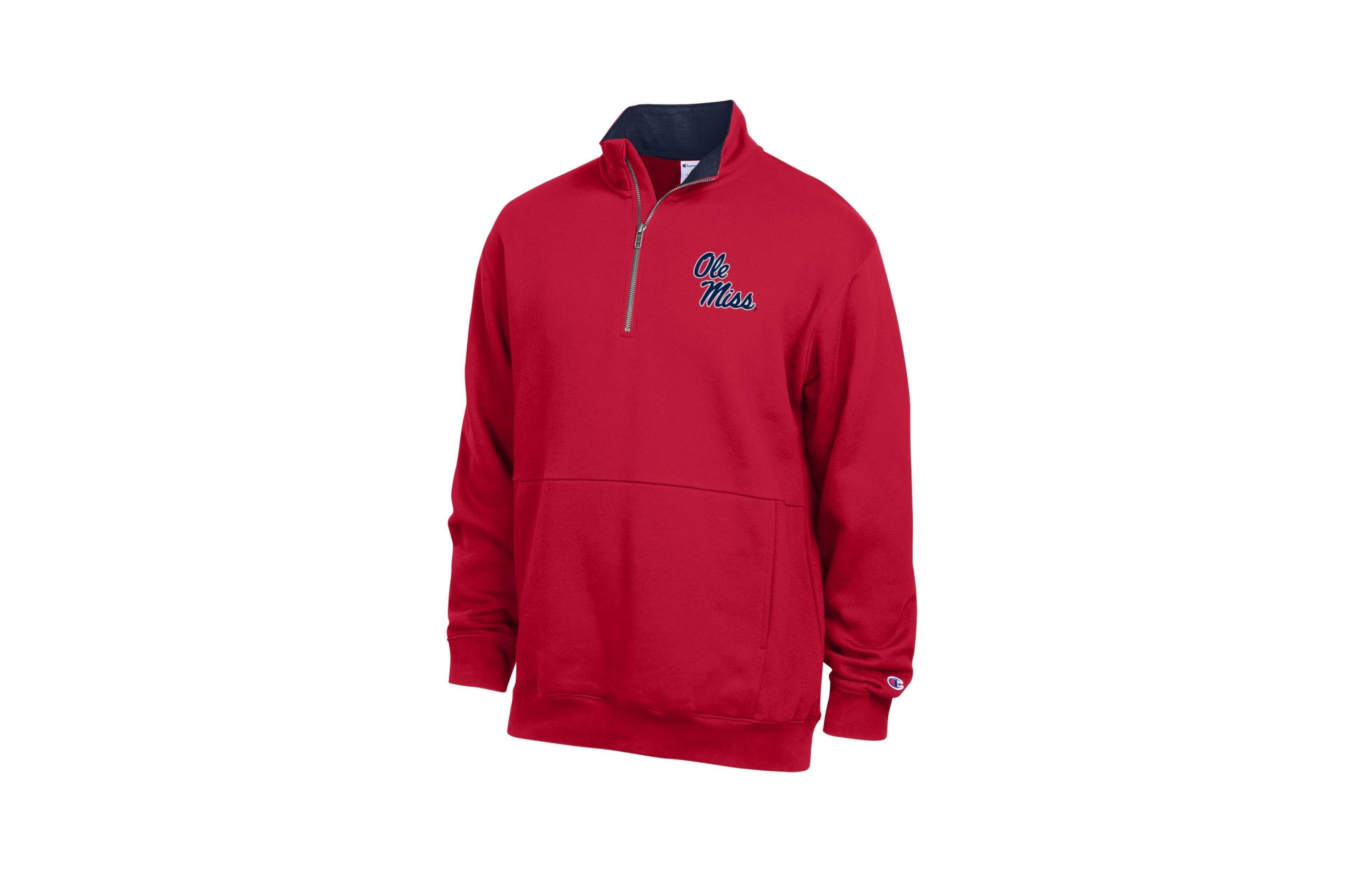 Champion Men's Scar Mock-Collar Quarter-Zip Pullover