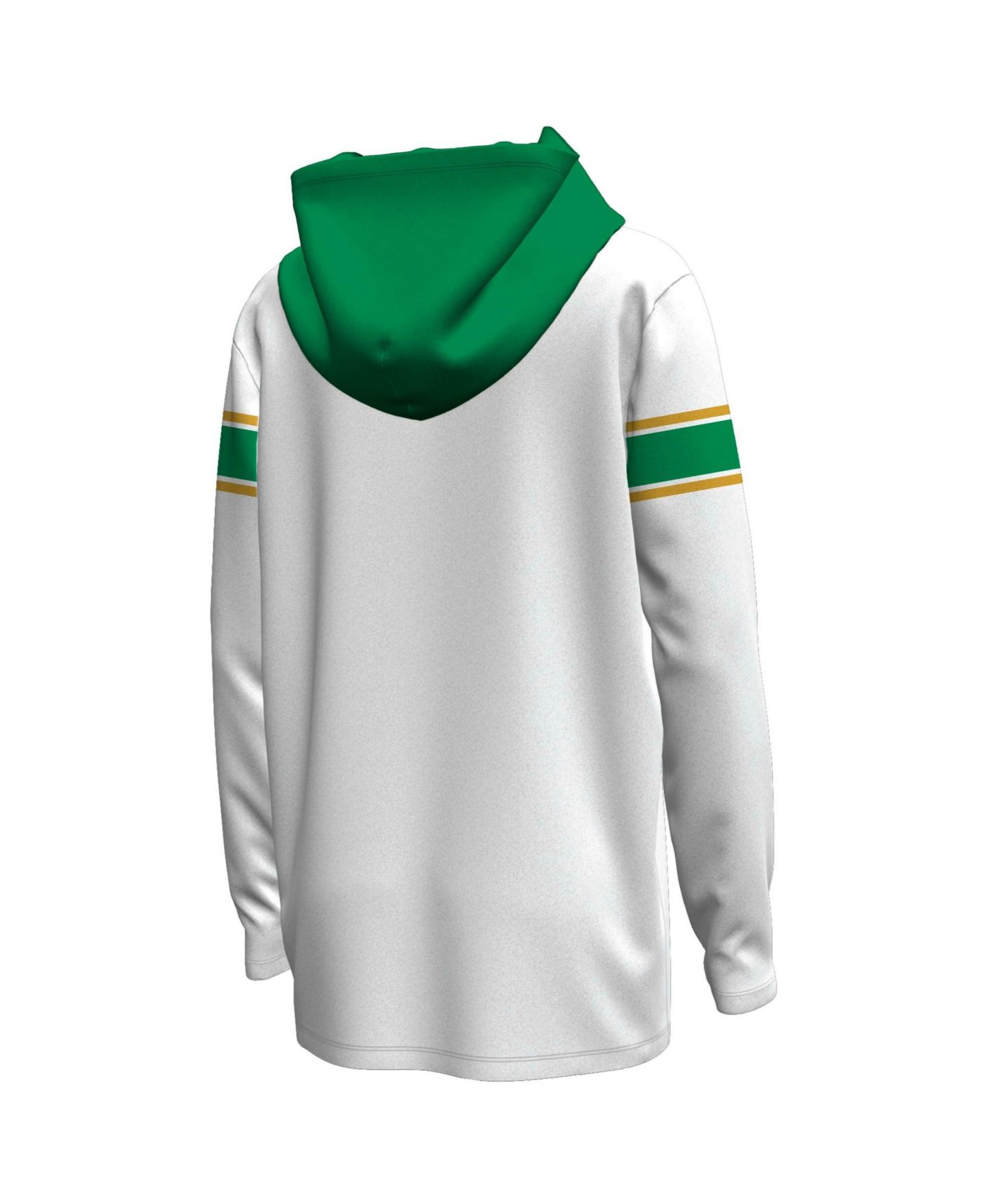 Детское худи Under Armour Kelly Green Notre Dame Fighting Irish Irish Wear Green ArmourFuse — фото 3