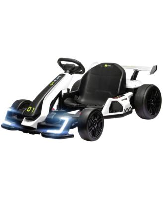 Kids 24V Go-Kart with Adjustable Seat, Ages 6-12