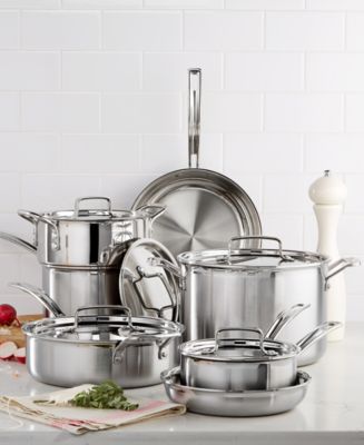 Cuisinart Multiclad Pro Stainless Steel Cookware Pack of 12 (P87-12)  86279149466